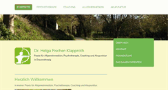 Desktop Screenshot of dr-helga-fischer.de